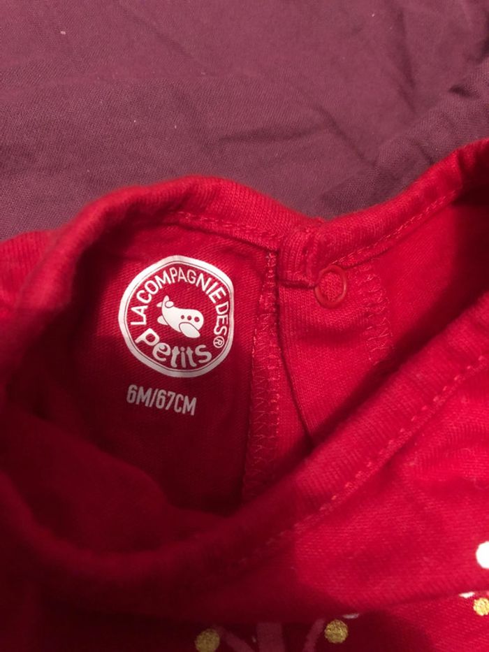 Robe rouge 6mois en TB état - photo numéro 3