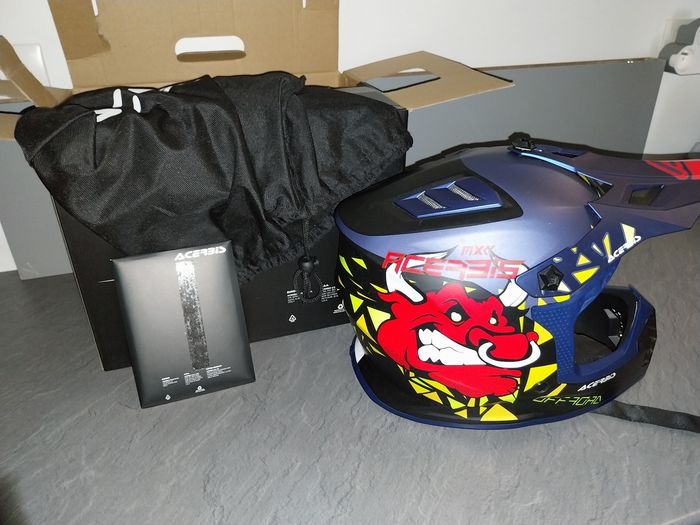 Casque cross - photo numéro 3