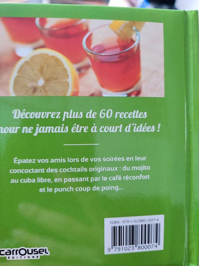 Mini livre cocktail en folie - photo numéro 2