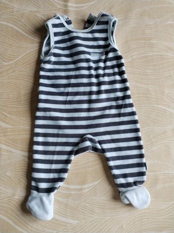 Pyjama velour sans manche
