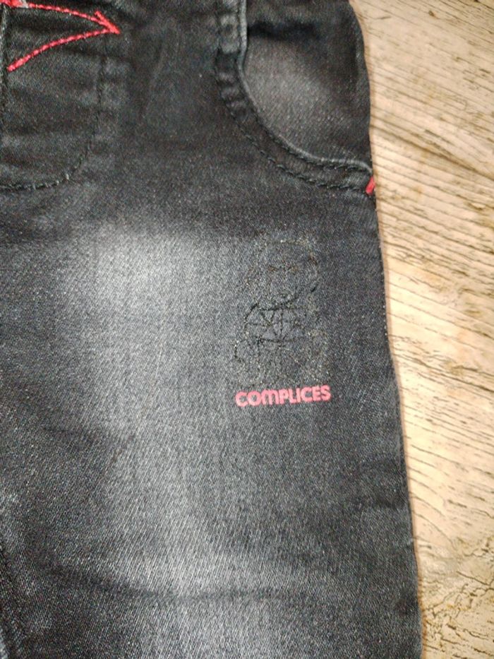 Joli pantalon skinny  Complices garçon 6 mois 68cm - photo numéro 3