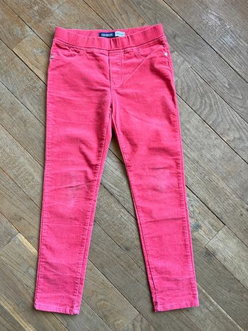 Tregging velours Okaïdi 7 ans