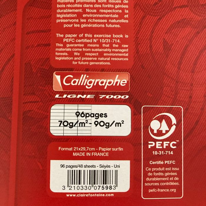 Cahier