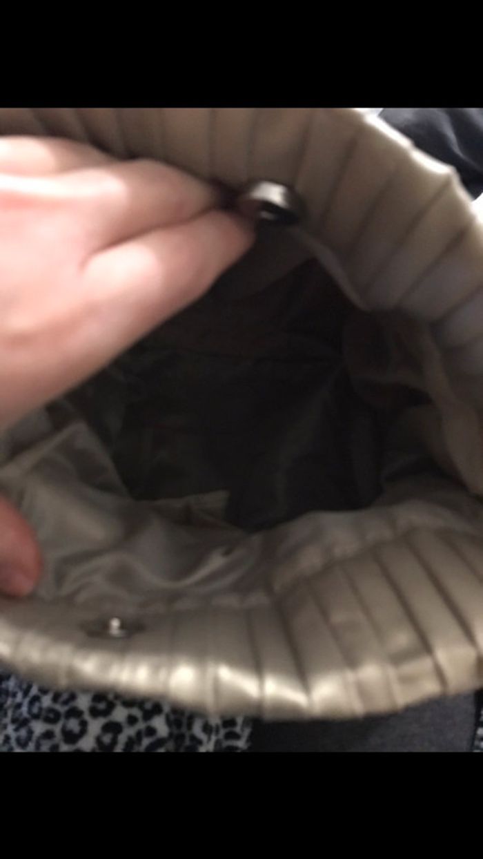 Sac à mains boule doré - photo numéro 4