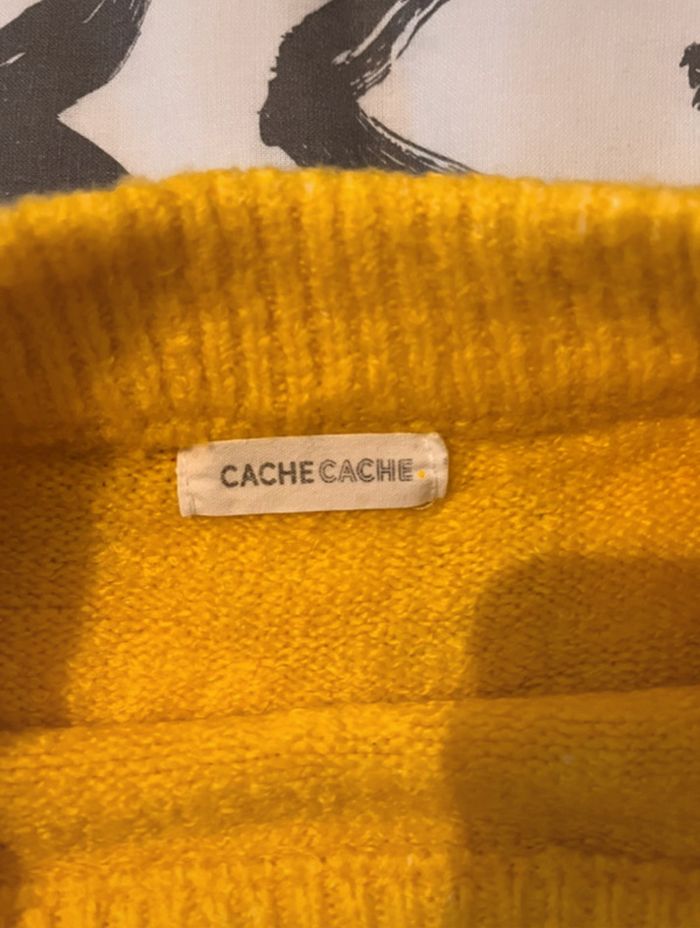 Pull  femme cache cache taille L en très bon état - photo numéro 2