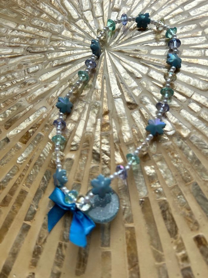 Reine des neiges collier neuf - photo numéro 6