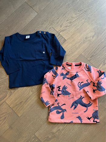 Sweat et t-shirt Petit Bateau