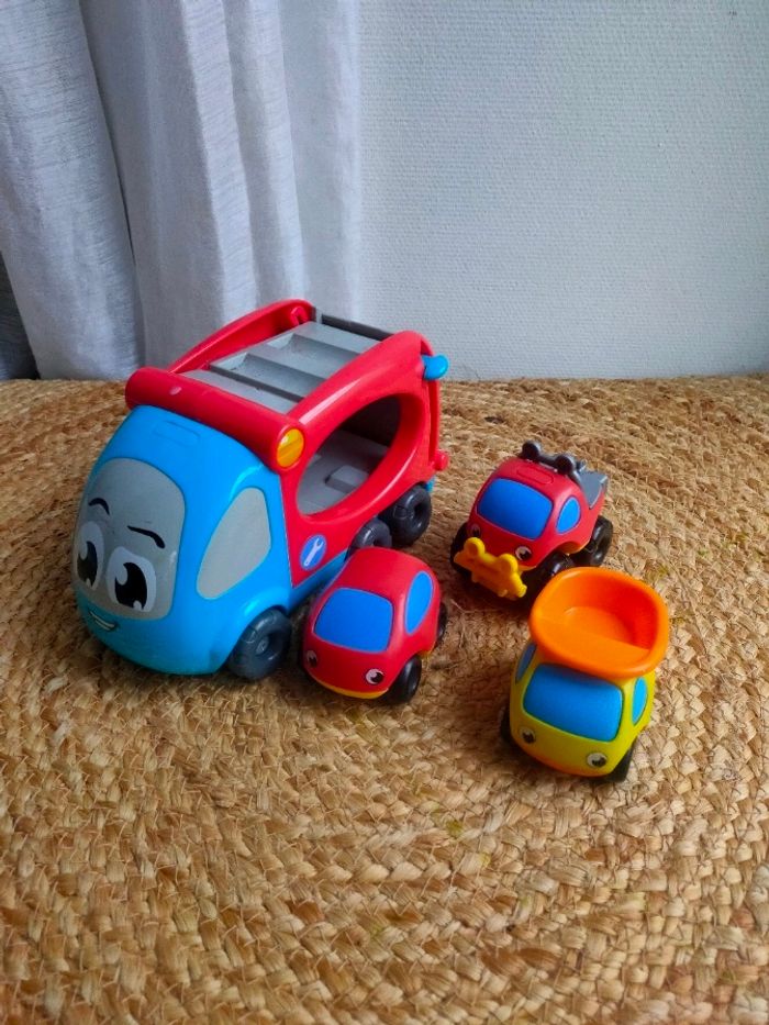 Camion et voiture Vroom planet