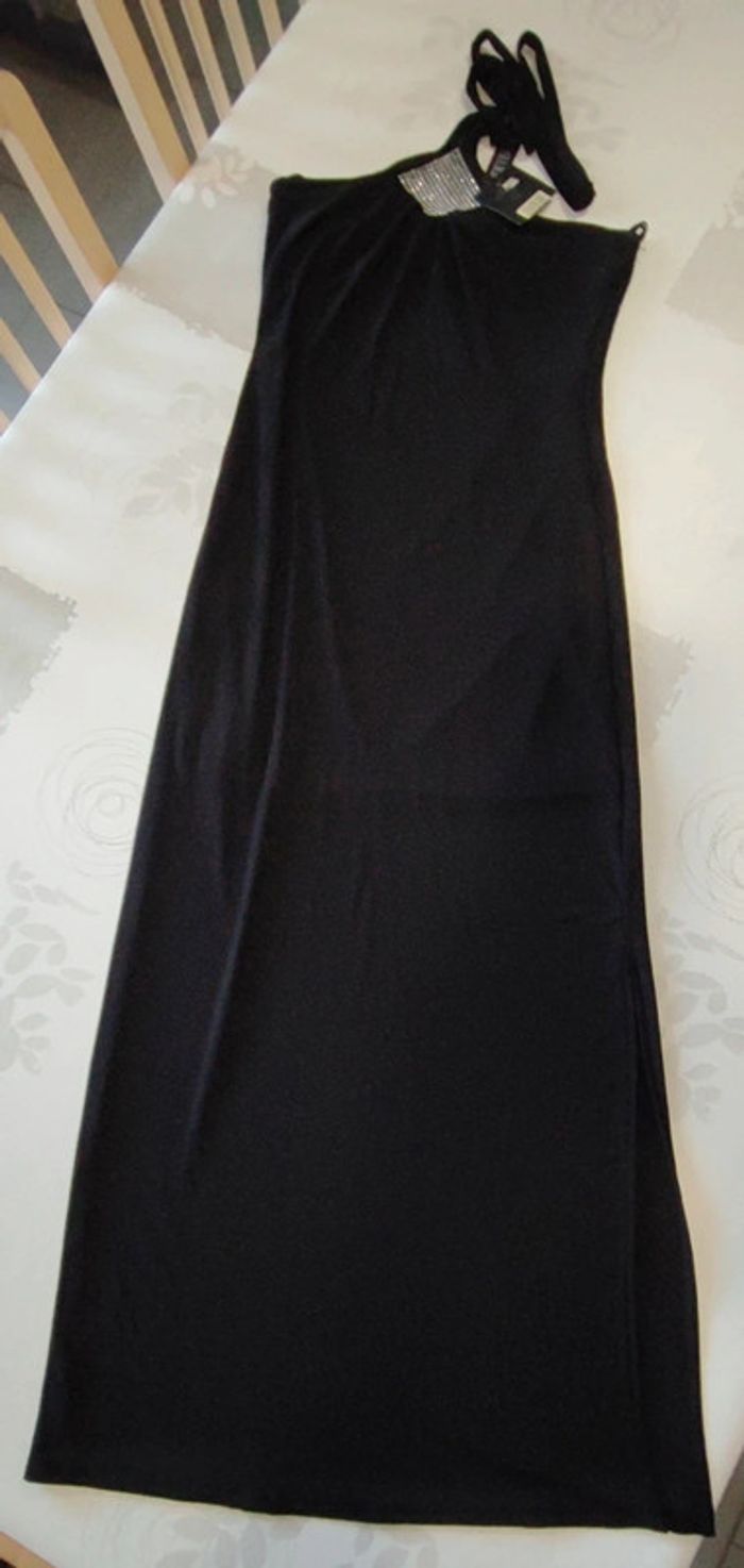 Robe longue fendue dos nu neuve - photo numéro 8