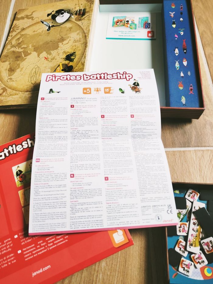 🦜Jeu de stratégie- Pirate battle ship /Bataille navale marque Janod - photo numéro 8
