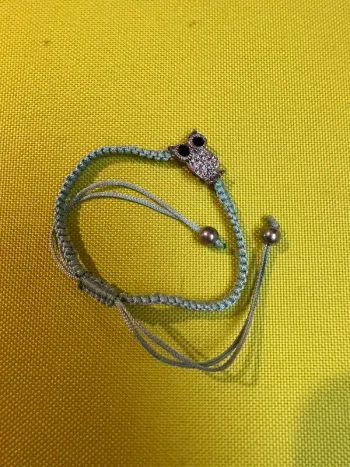 Bracelet hiboux turquoise