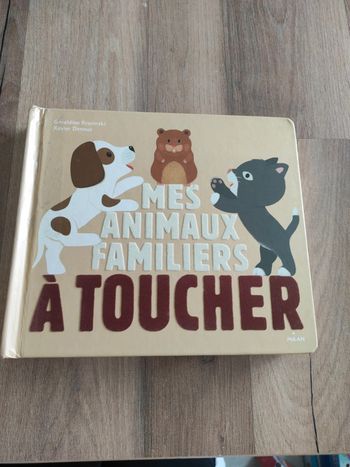 Livre : Mes animaux familiers à toucher