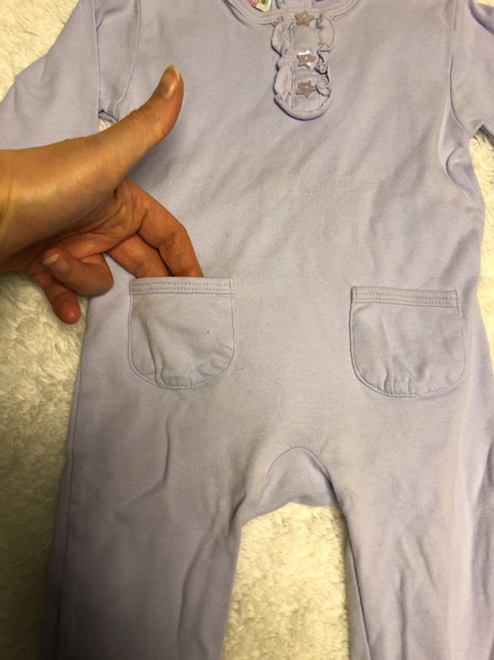 Pyjama dors-bien coton parme 9m - photo numéro 4