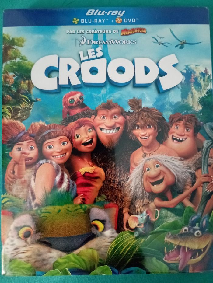 Les Croods DreamWorks Blu-ray