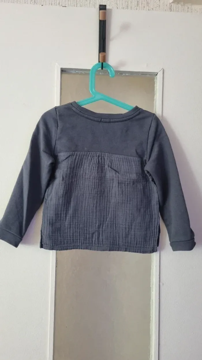 Pull gris taille 5 ans kiabi - photo numéro 6