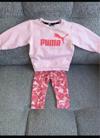Ensemble pull sweat + legging rose Puma