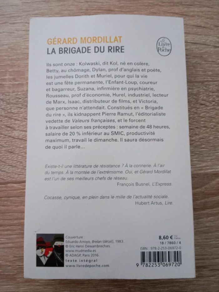 Gérard Mordillat 🔹 La brigade du rire - photo numéro 2