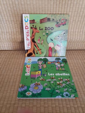 Mes p'tits docs le zoo et les abeilles