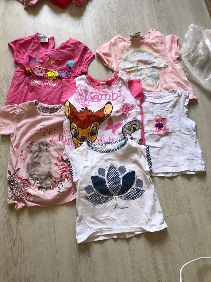 5 tshirt 6mois