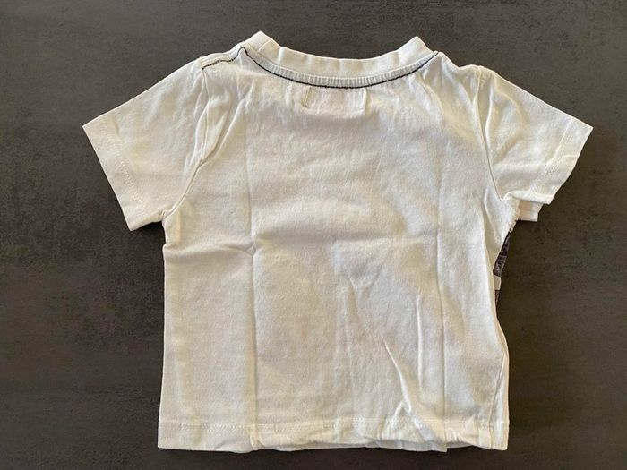 T-shirt Boboli beige/noir/rouge - photo numéro 2