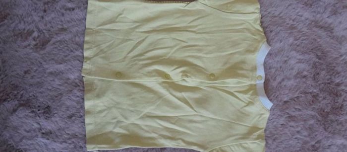 T shirt avec pressions au dos 12 mois au bisou - photo numéro 3