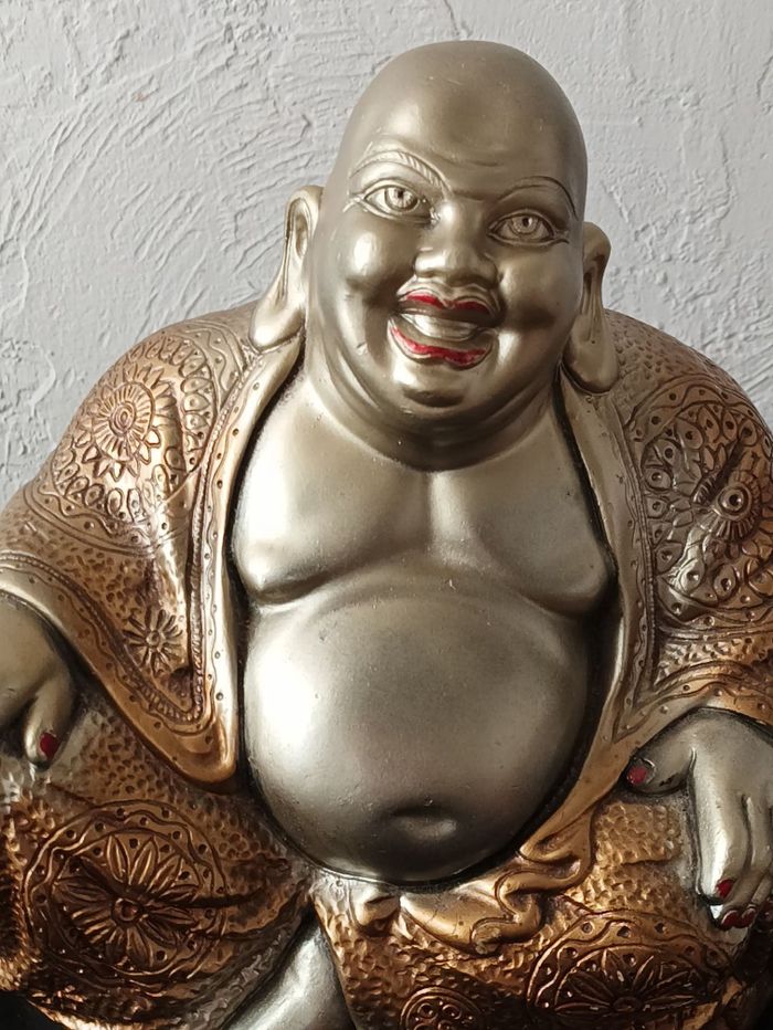 Bouddha rieur Lotus - photo numéro 7