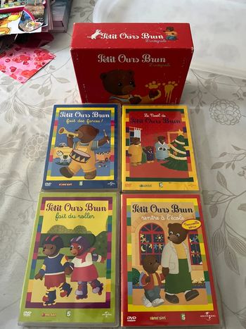 Coffrets 4 dvd Petit Ours Brun