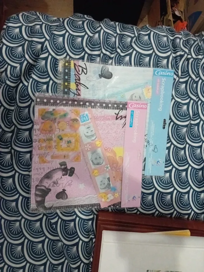 Lot papeterie scrapbooking