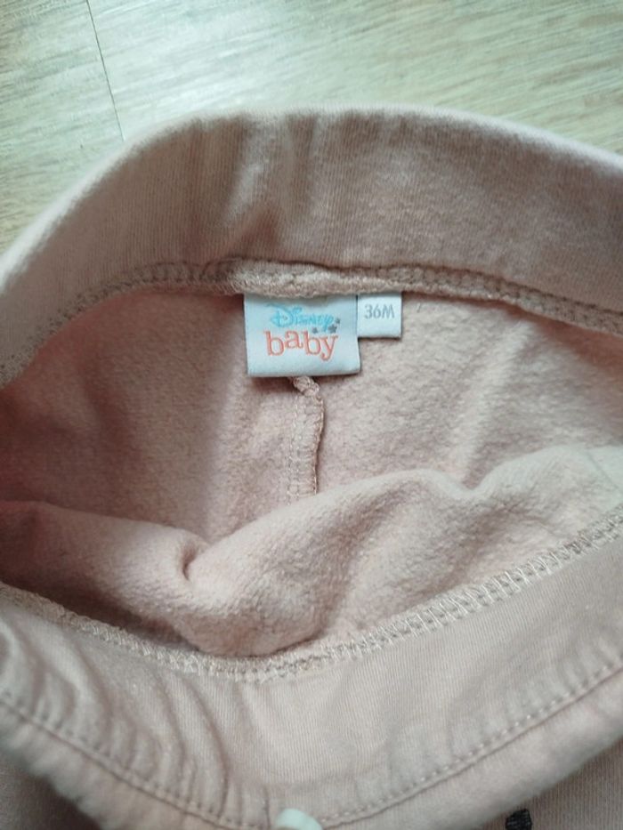 Pantalon rose bébé fille motifs Minnie 36 mois - photo numéro 2