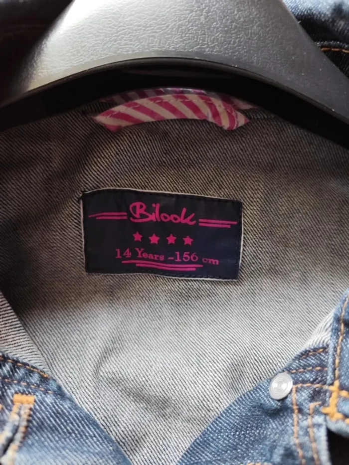 🌸Veste en Jeans Bilook Taille 14ans 🌸 - photo numéro 4