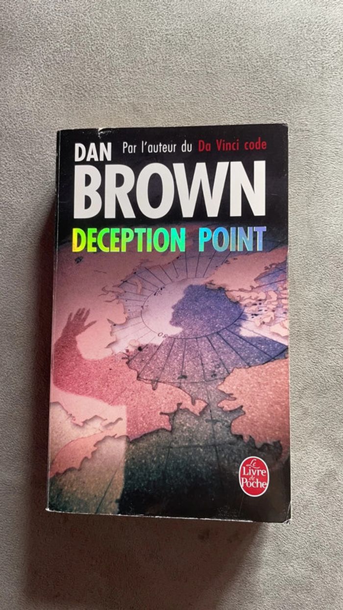 Livre Dan Brown Déception Point