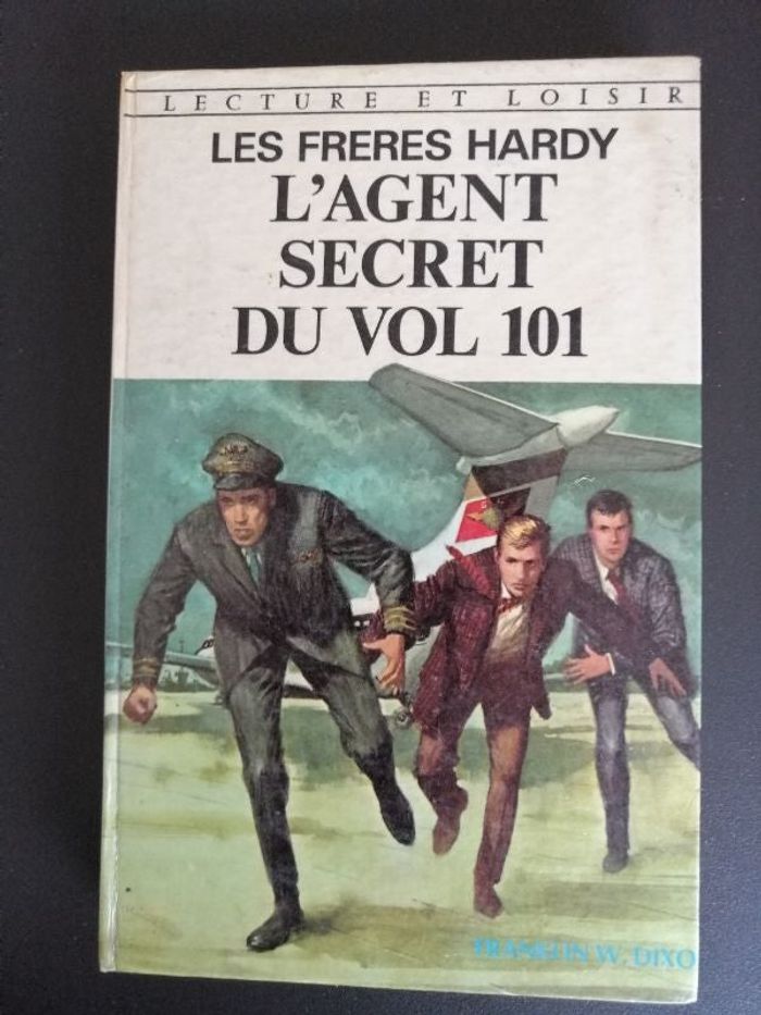 Livre collector Les frères Hardy L'agent secret du vol 101