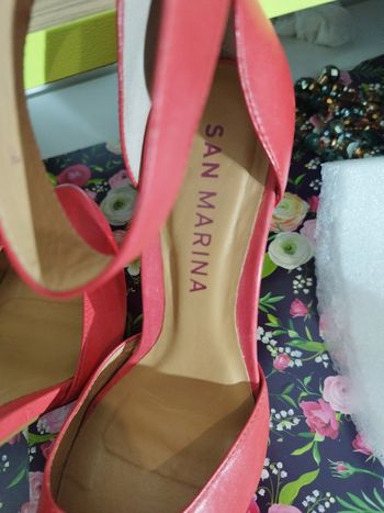 Escarpins san marina corail