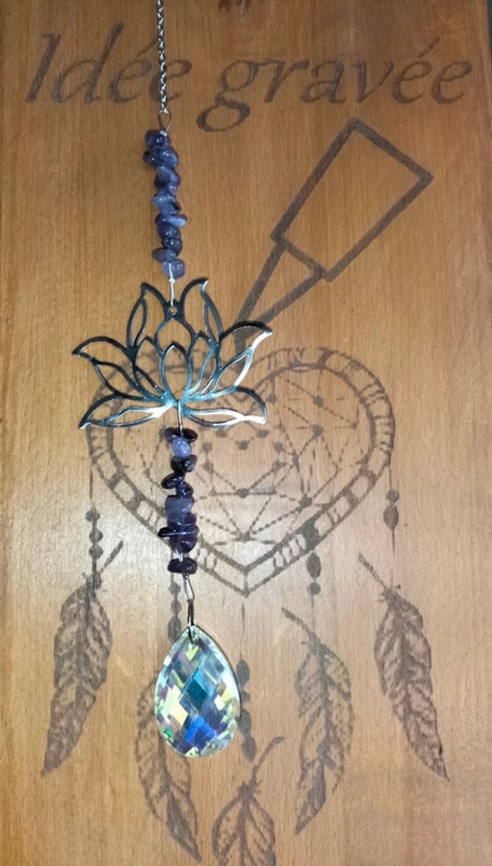 Attrape soleil fleur de Lotus - photo numéro 4