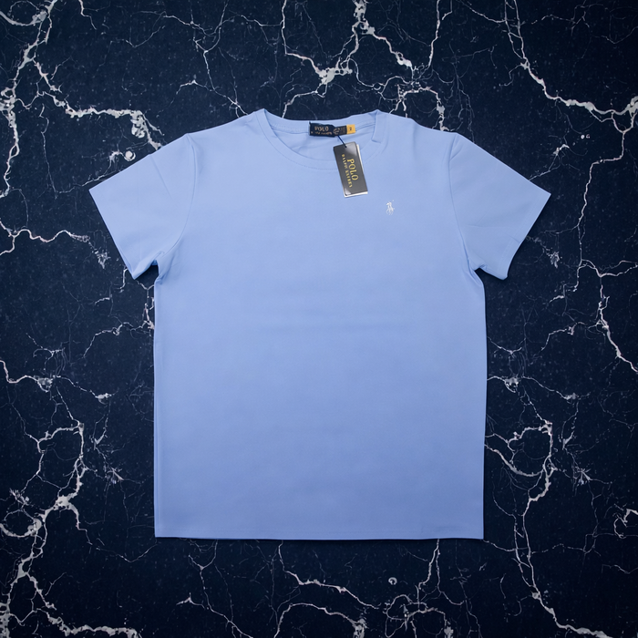 Tee Shirt Ralph Lauren pour homme - Taille XL - Bleu ciel logo brodé blanc - Neuf - photo numéro 2