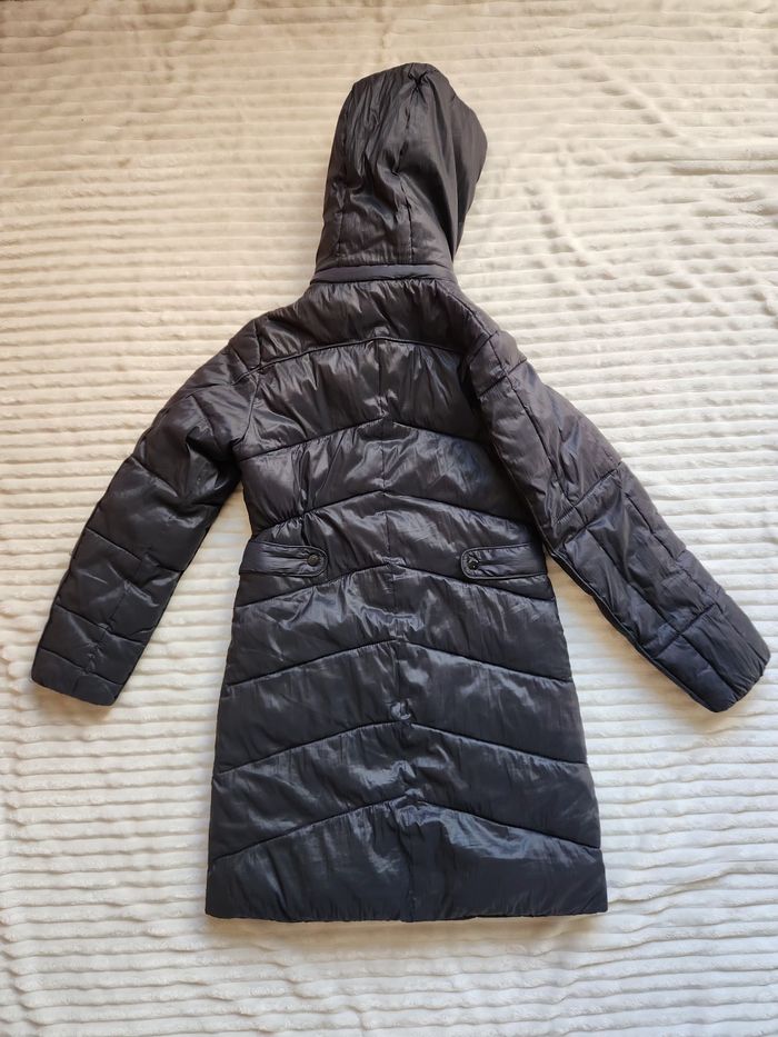 Doudoune longue fille TEDDY SMITH – 12 ans – Bleu marine ❄️✨ - photo numéro 6