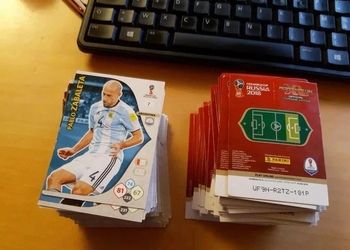 Lot de 5 cartes Adrenalyn XL Russia 2018