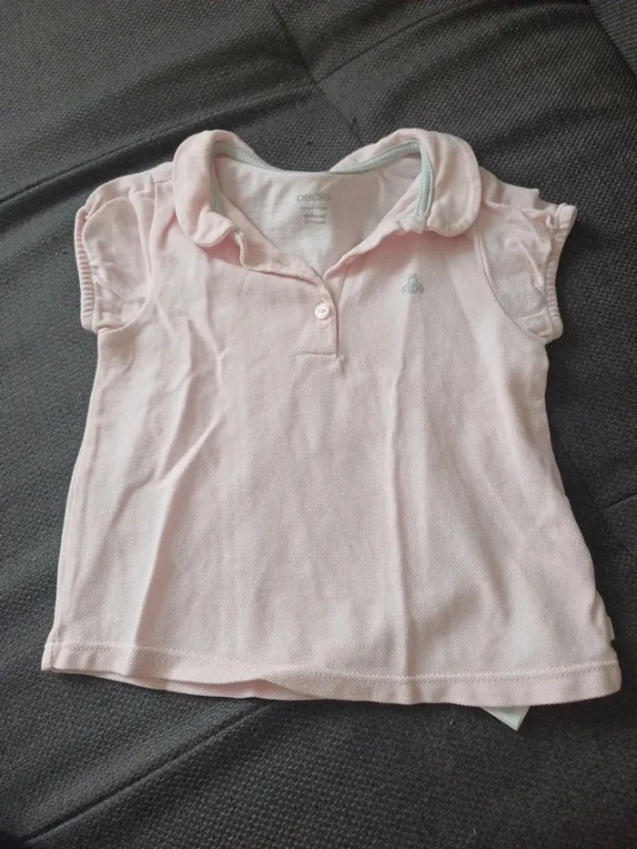 Polo Okaïdi taille 12 mois
