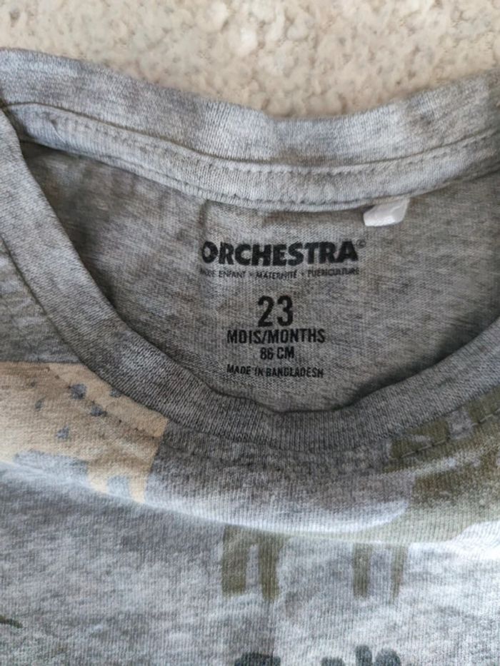 T-shirt manches longues Élan T.23 mois - photo numéro 2