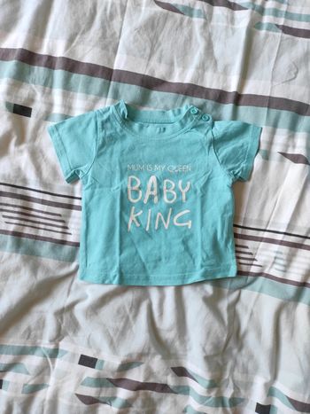 Tee shirt manche courte baby king