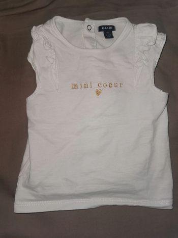 Débardeur mini cœur