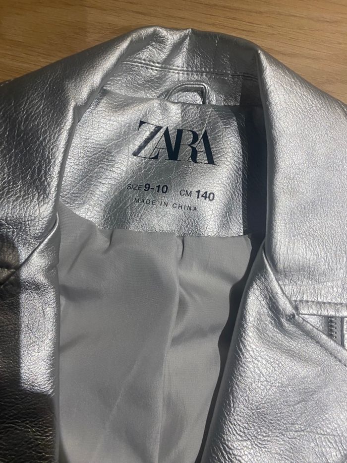 Veste similicuir Zara - photo numéro 2