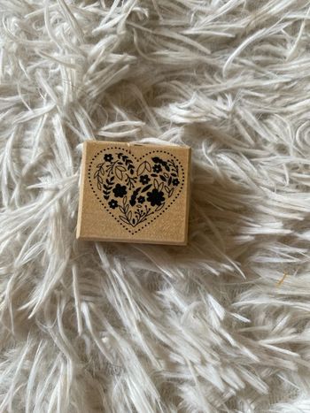 Tampon bois coeur artemio