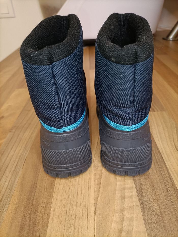 Bottes après ski neige gris bleu Quechua 28-29 - photo numéro 3