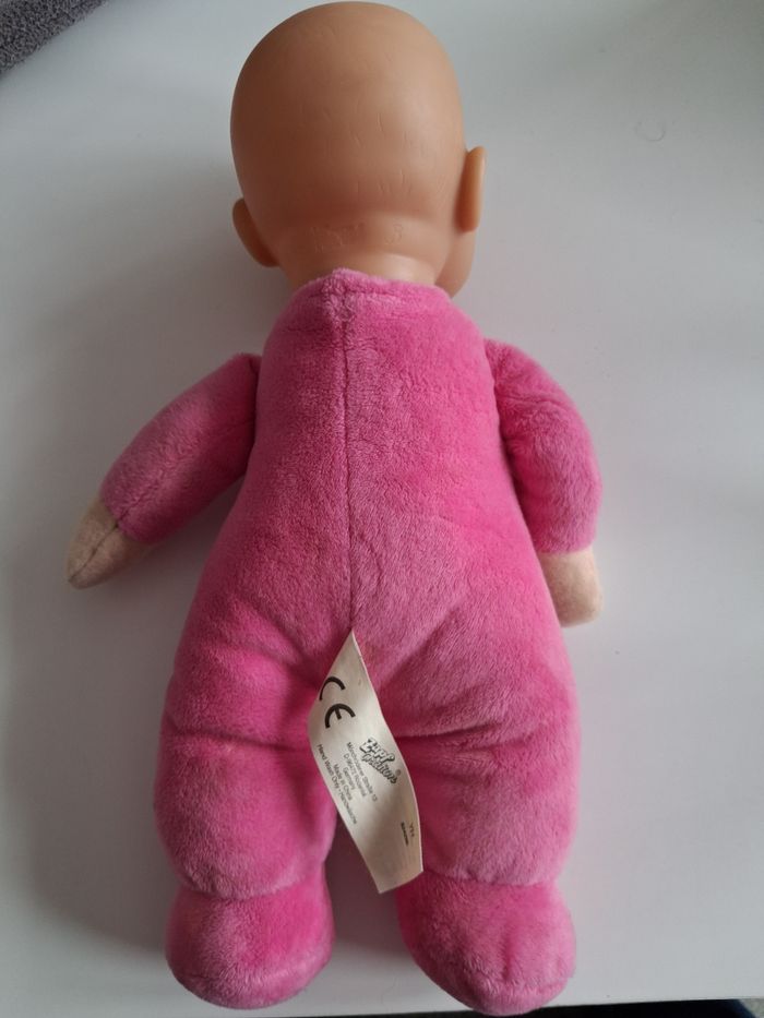 Bébé Baby Born Zaft création rose 30 cm mou sauf la tête - photo numéro 2