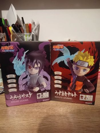Lot de 2 figurines naruto shippuden neuves scellés