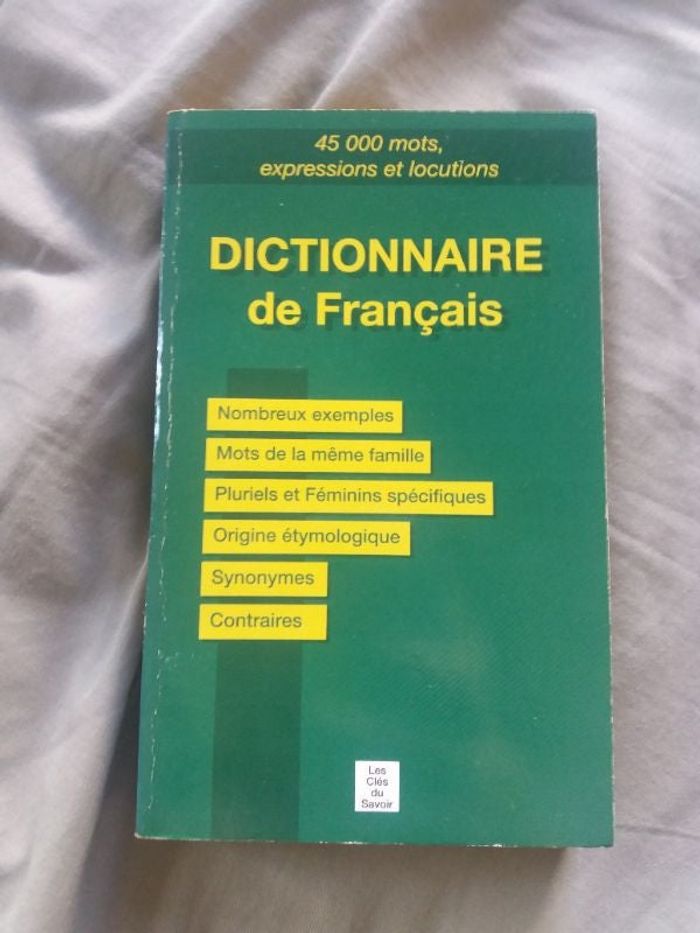 Dictionnaire de Français