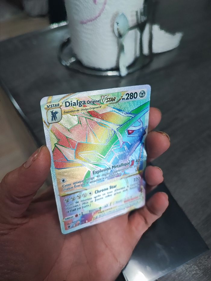 Carte pokémon dialga originel vstar - photo numéro 6
