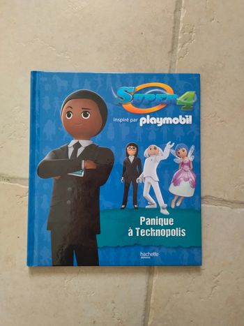 Livre enfants Super 4 : Panique à Technolopolis