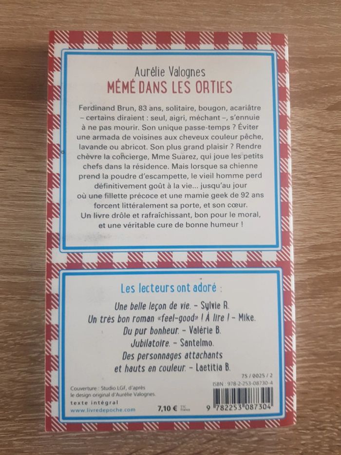 Livre Meme dans les orties - photo numéro 2